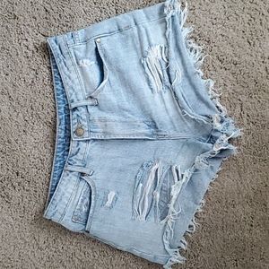 Articles of Society distressed jean shorts size 25